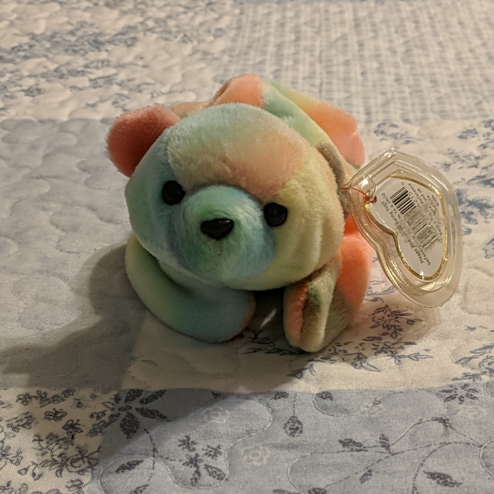 💖💜 Sammy the bear Ty beanie baby.